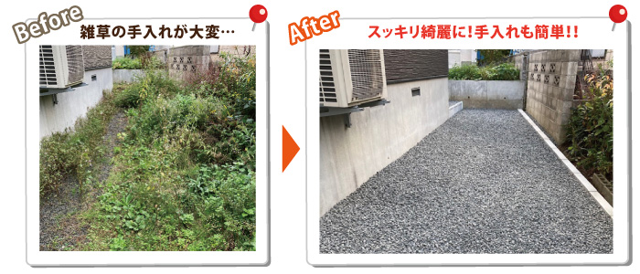 少ない費用で毎年のお悩みが解決!